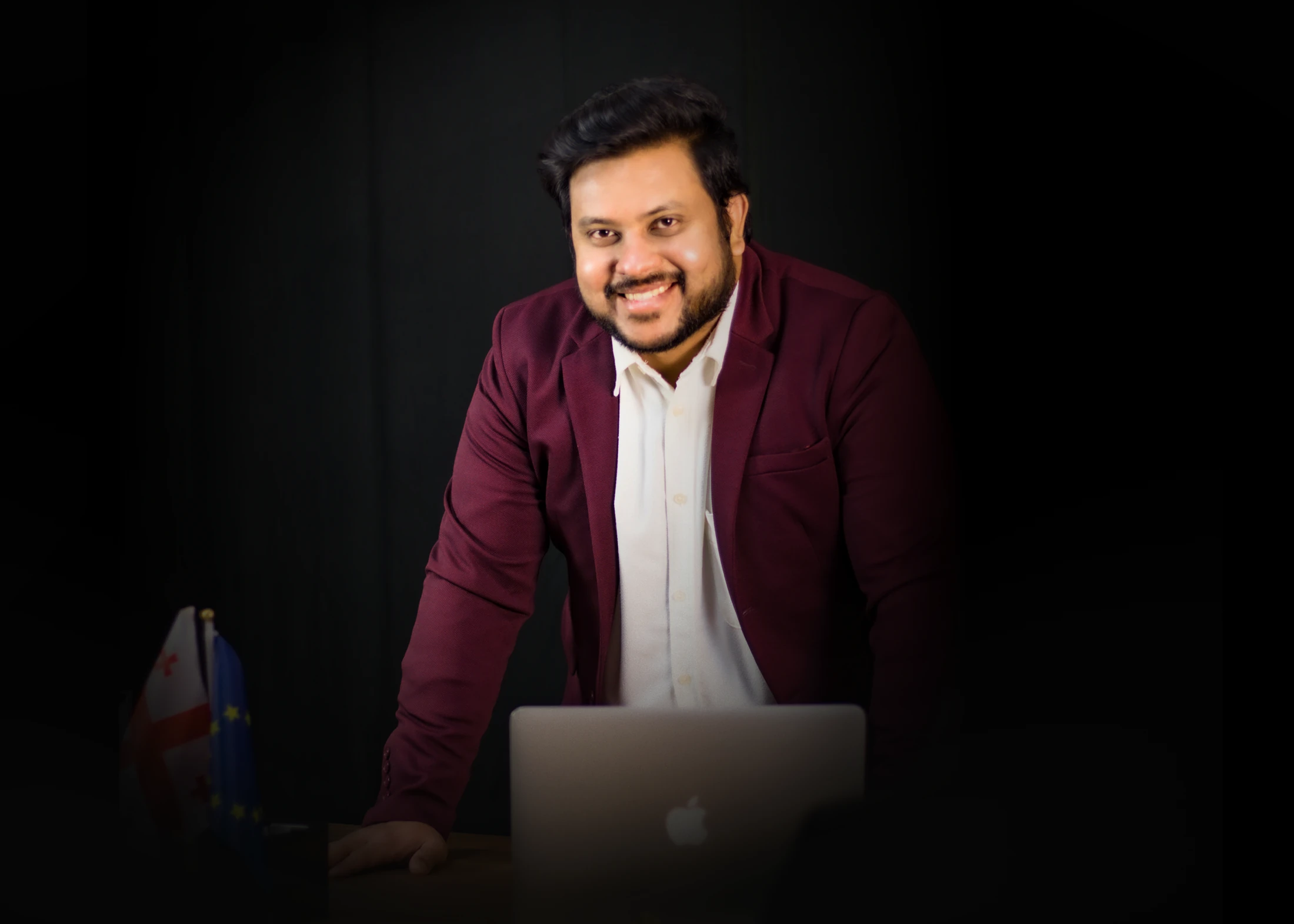 Dr. Albin Jose, Founder and Chief Executive of MedVenture Holdings, in Tbilisi